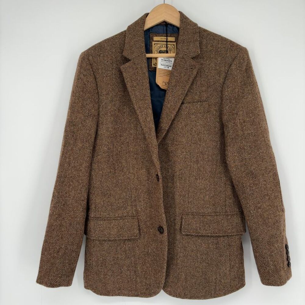 Gilded Age HARRIS WOOL HERRINGBONE BLAZER